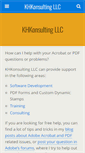 Mobile Screenshot of khkonsulting.com