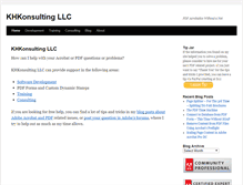 Tablet Screenshot of khkonsulting.com